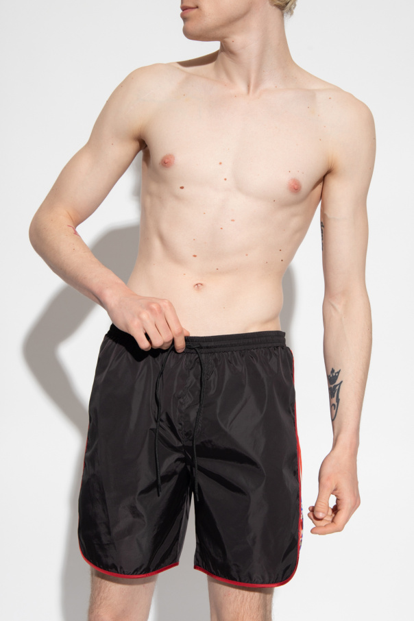 Swim shorts with side stripes Gucci Vitkac Spain